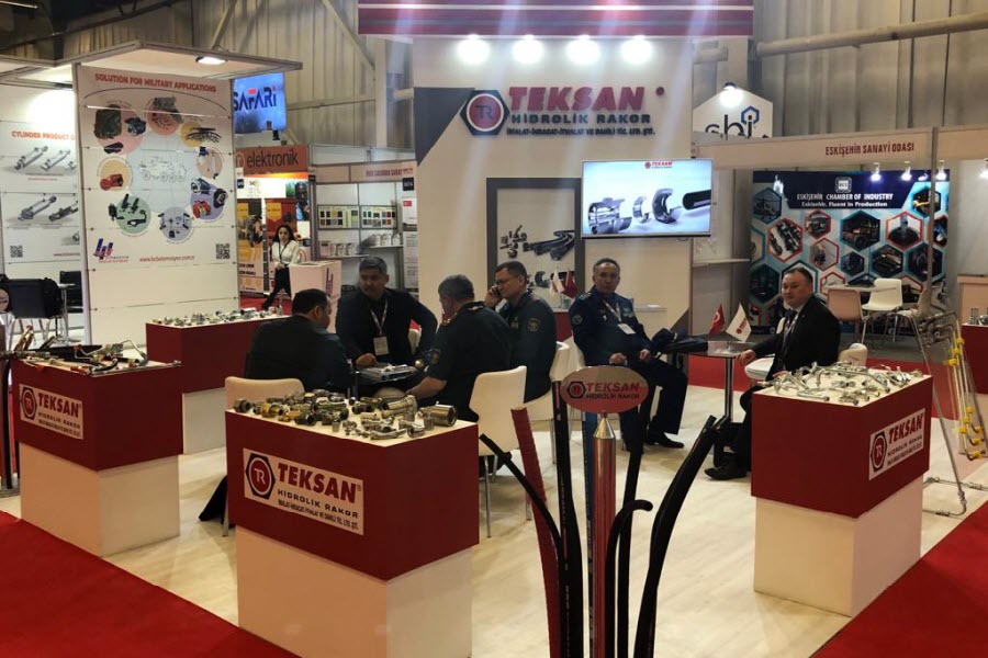 IDEF-19 Fuarı Teksan standı IDEF-19 Fuarı Teksan standı